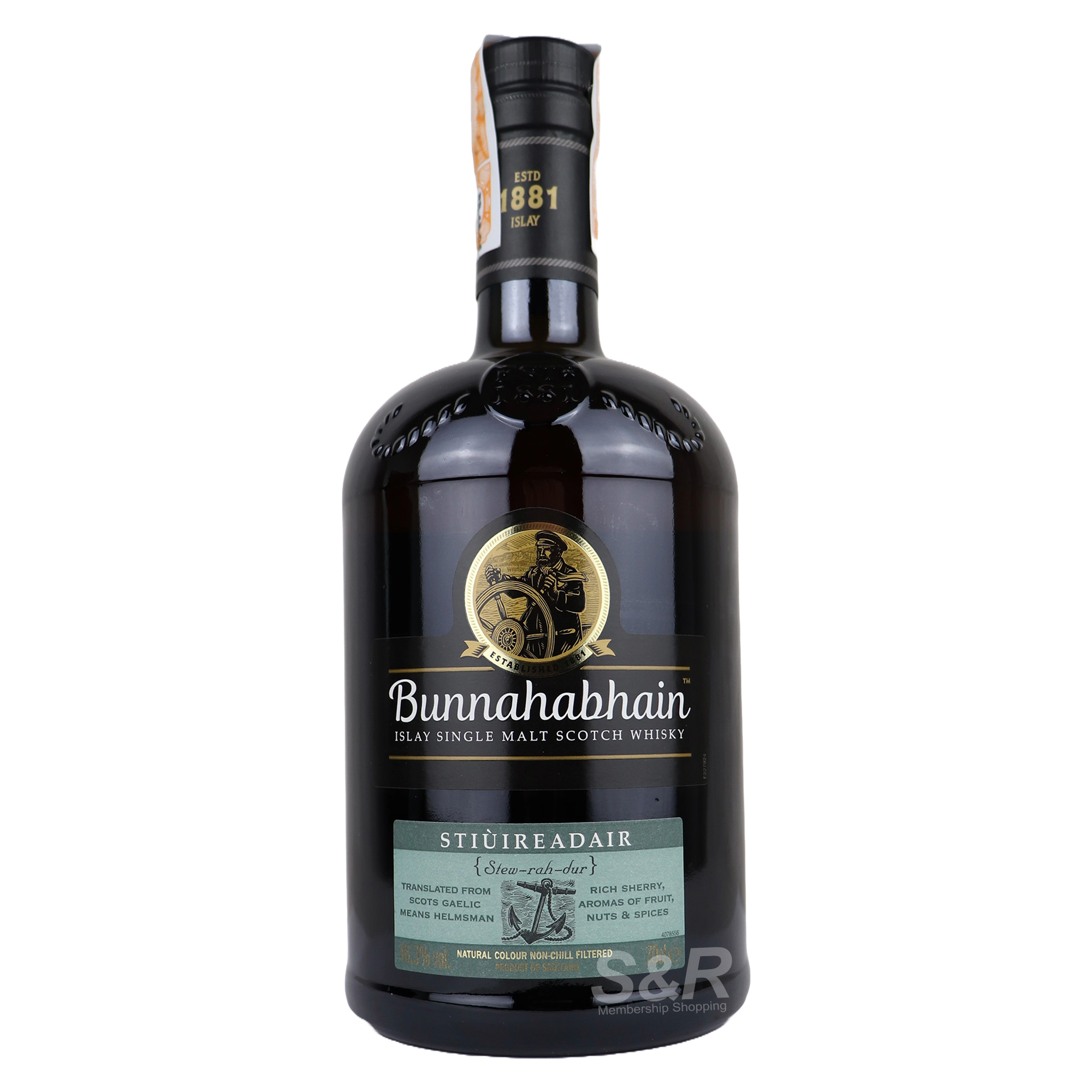 Bunnahabhain Stiuireadair Whiskey 700mL Bunnahabhain Stiuireadair Whiskey 700mL